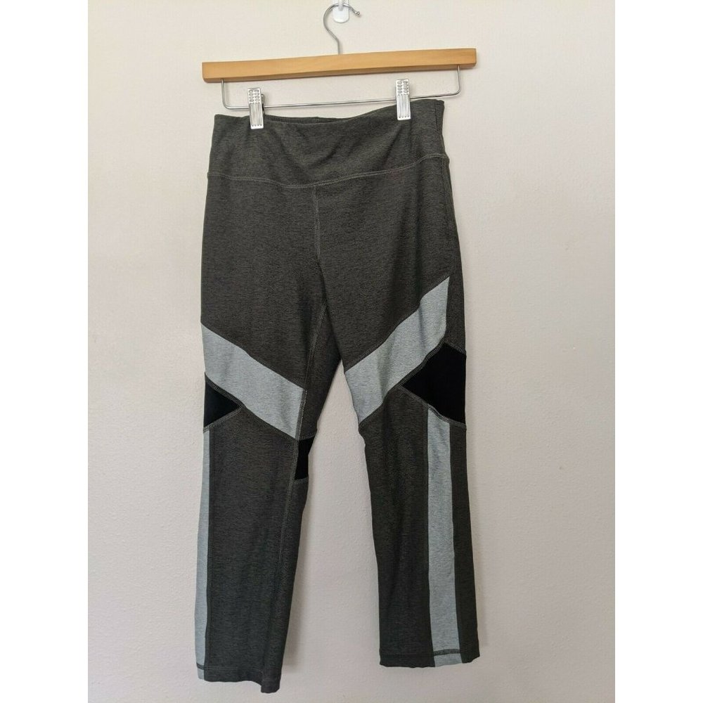 Calvin Klein Performance Woman's size S colorblock cropped compression leggings